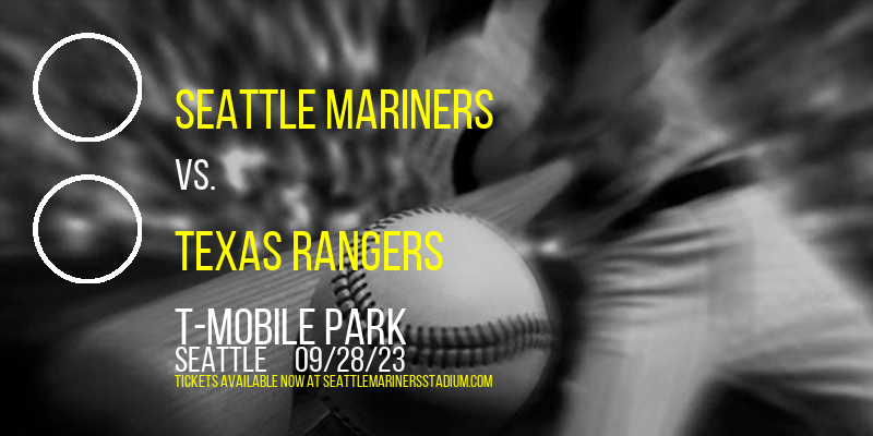 Seattle Mariners vs. Texas Rangers at T-Mobile Park tickets Seattle Mariners vs. Texas Rangers at T-Mobile Park